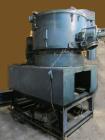 Used Mixaco Maschinenbau High Intensity Mixer, Type M1000WA-D. 304 Stainless steel contact areas. Working capacity 800 liter (28.2 cubic feet), total capacity 1000 liter (35.3 cubic feet). Carbon ste...